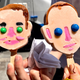 The chocolate and strawberry flavored popsicles bore only passing resemblances to Elon Musk and Mark Zuckerberg.